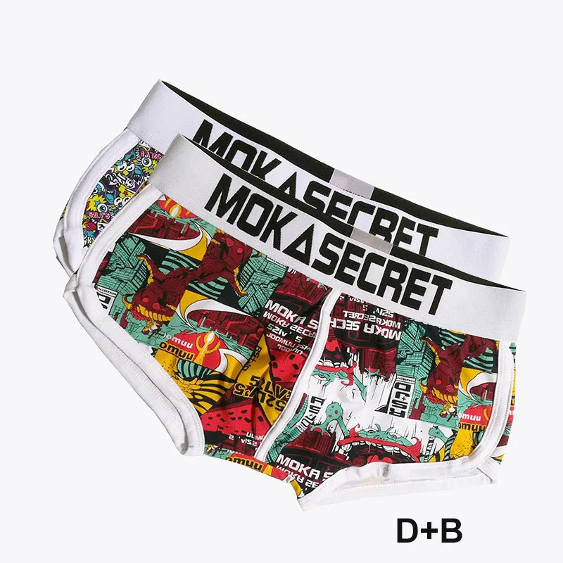 Men Underwear Boxer Cotton Underpants Causes Boxers Panties