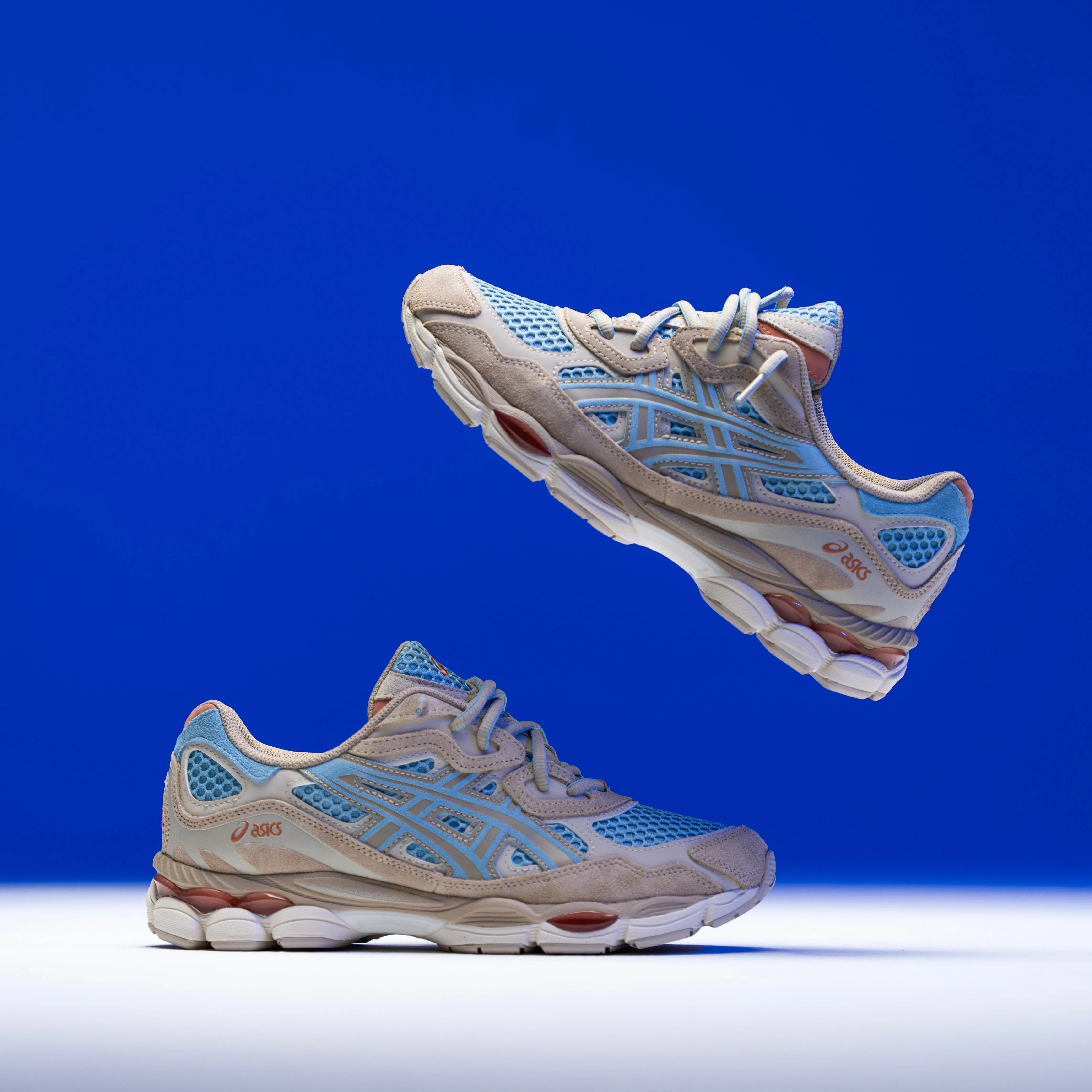 MENS ASICS | Gel- NYC  (Harbor Blue/ Wood Crepe)