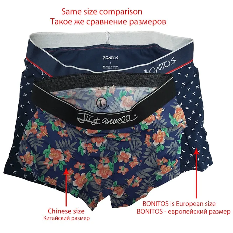 Underpants Men Underwear Soft Cotton Calvin Boxer Shorts Panties