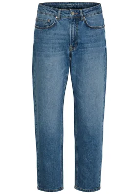 My Essential Wardrobe The Mommy Jeans - Medium Blue Retro Wash