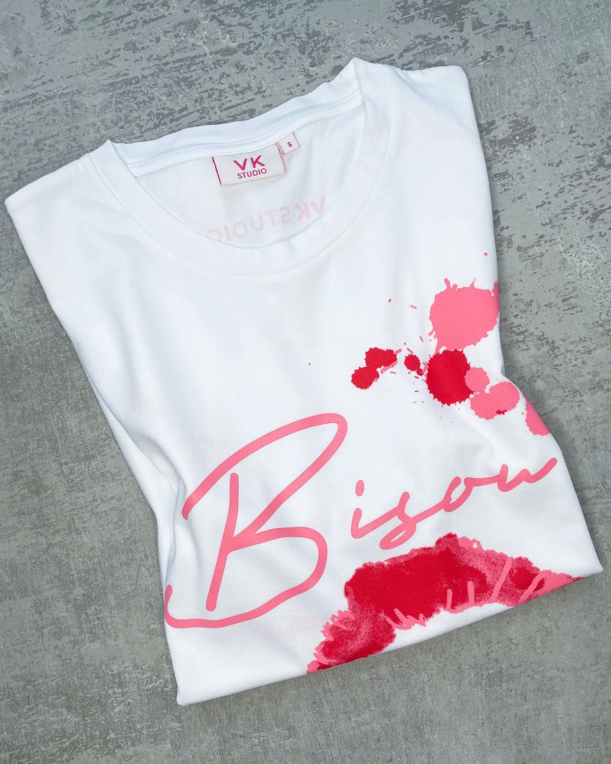 Limitiertes Organic Cotton T-Shirt “Bisou”