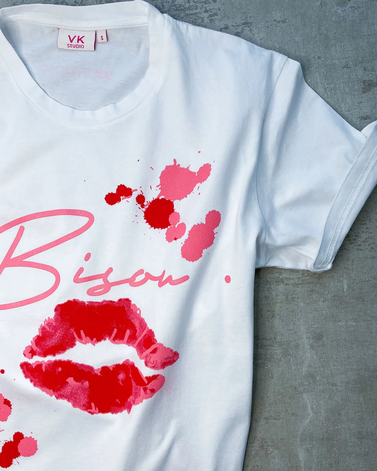 Limitiertes Organic Cotton T-Shirt “Bisou”