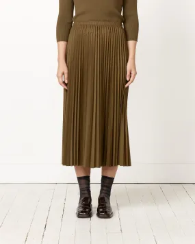 Pleated Pullon Skirt