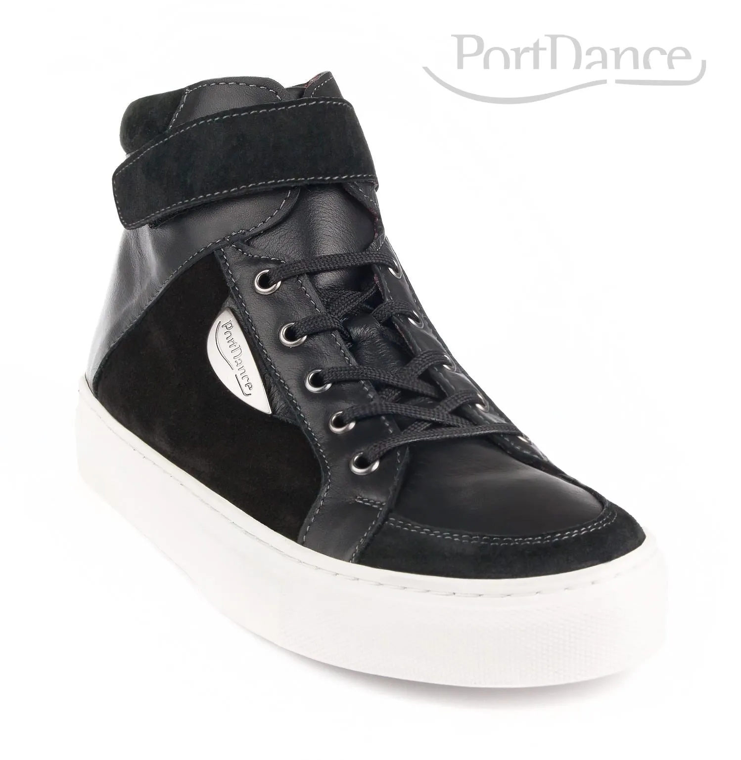 PortDance PDHH 002 Black Leather Sneaker