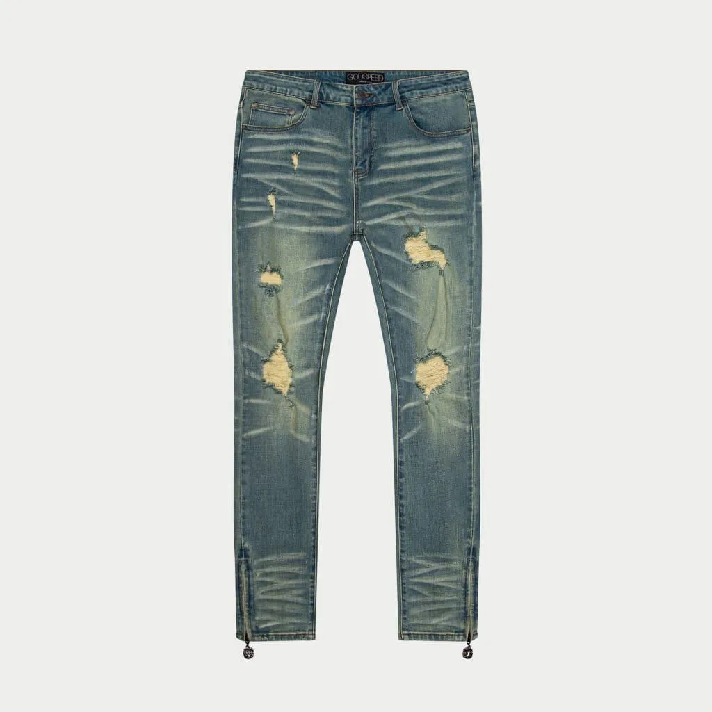 GODSPEED CHAIN STITCH GS 4EVER DENIM BLUE