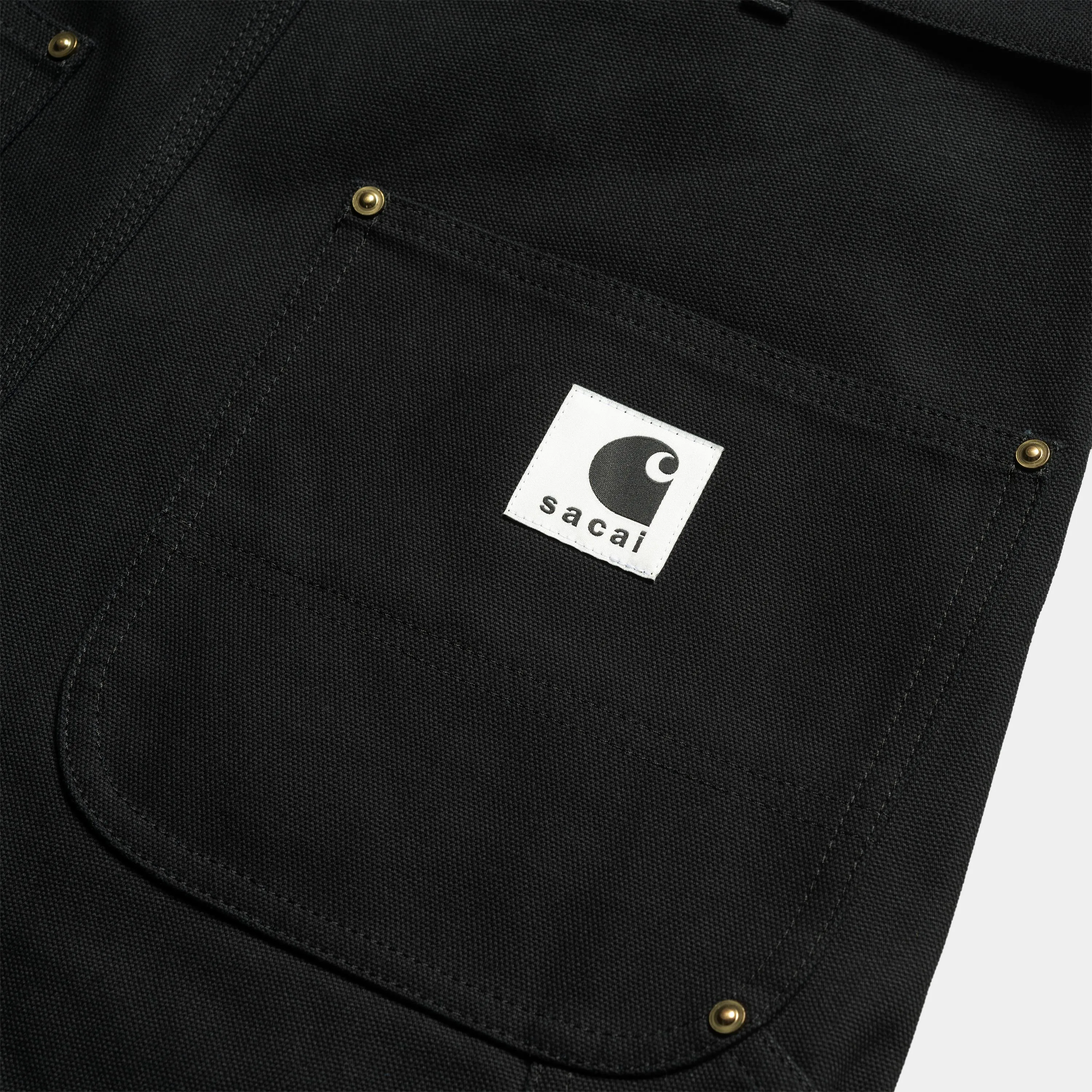 sacai x Carhartt WIP Duck Shorts | Black