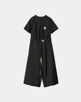 sacai x Carhartt WIP Suiting Bonding Dress | Black