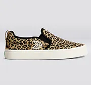 SLIP ON Leopard Print Canvas Sneaker Women