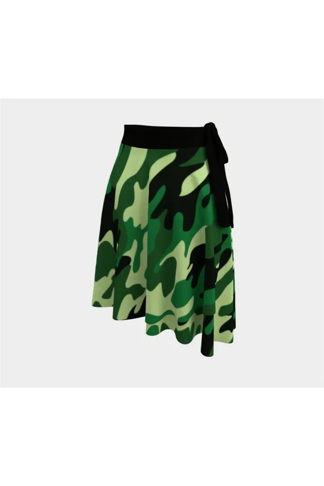 Matrix Camo Wrap Skirt