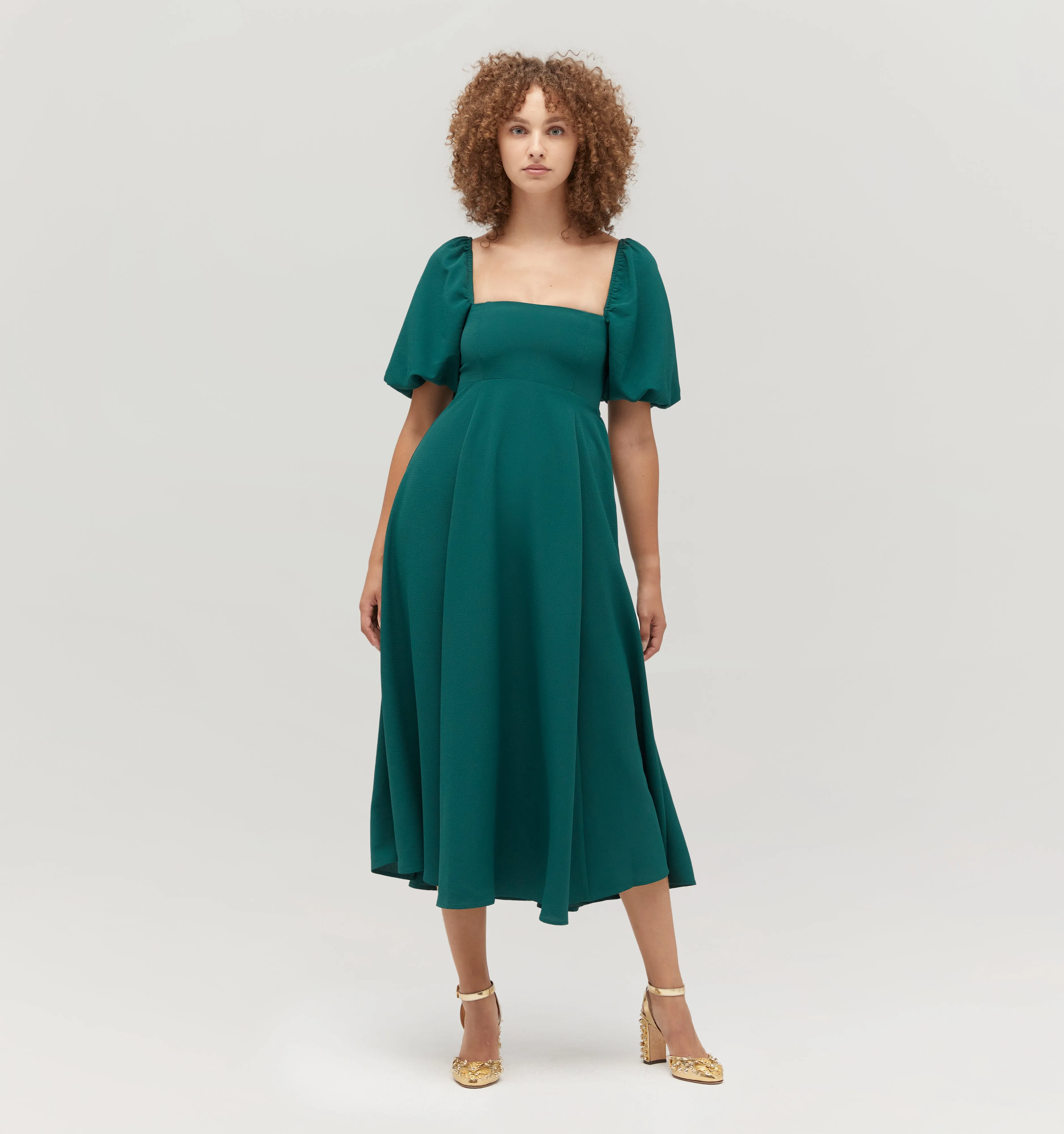 The Matilda Dress - Botanical Garden Crepe