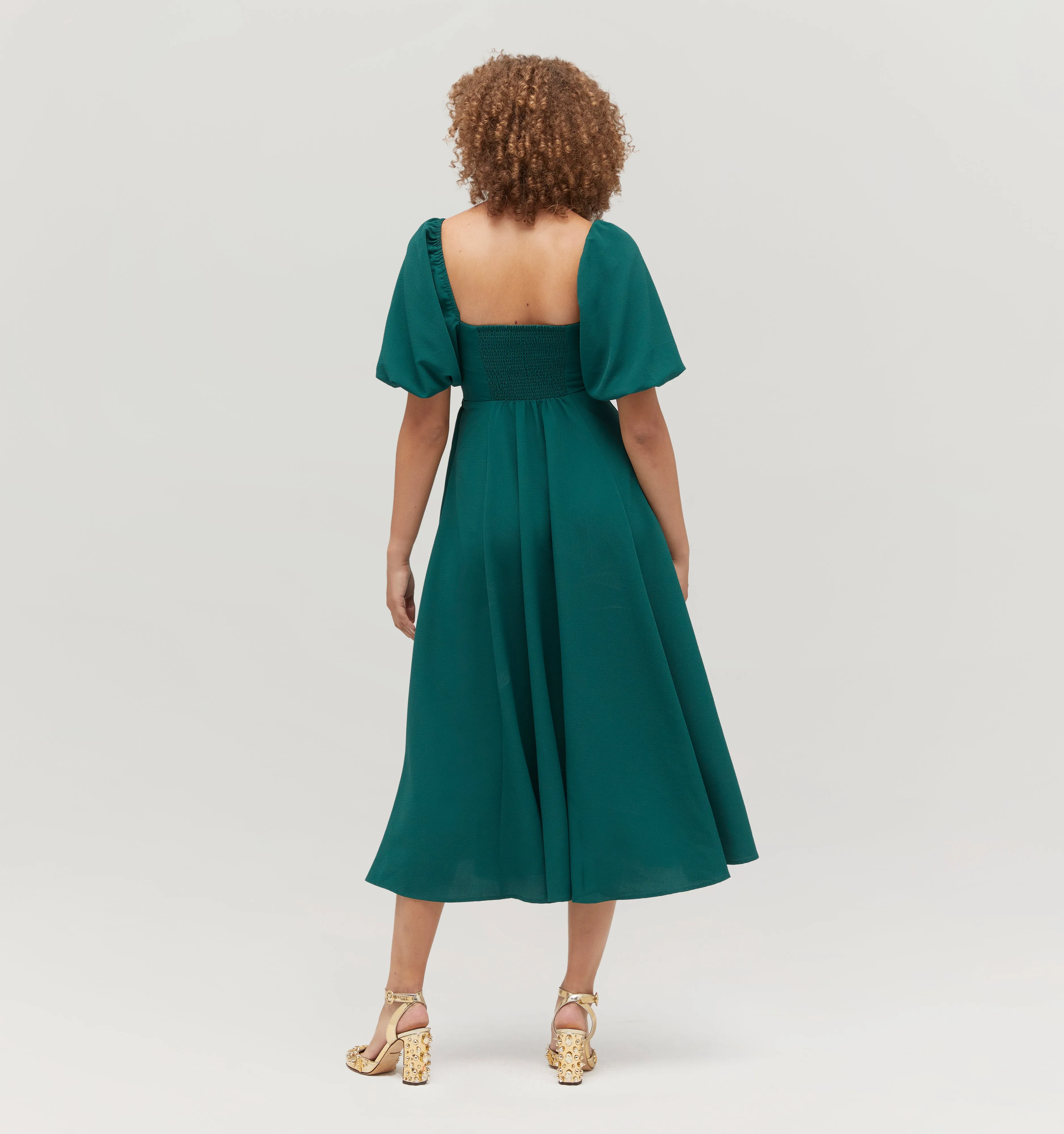 The Matilda Dress - Botanical Garden Crepe