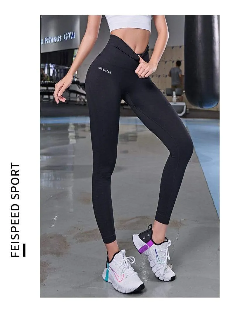 Leggings Women Pants Push-Up Gym Tights Sexy Tummy Control Sport Yoga Pants High Waist Legging Fitness Running Capri Pants 2021