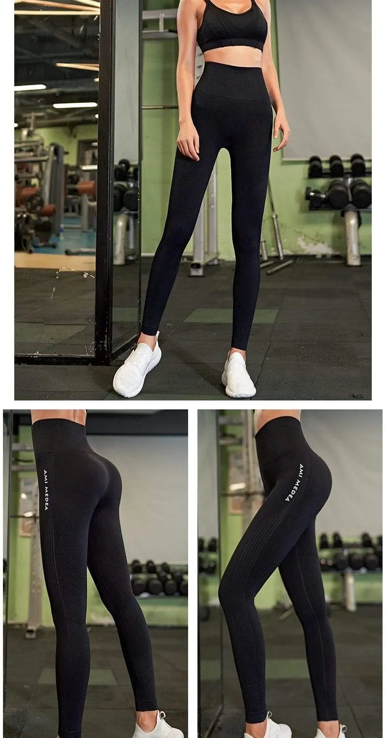 Leggings Women Pants Push-Up Gym Tights Sexy Tummy Control Sport Yoga Pants High Waist Legging Fitness Running Capri Pants 2021