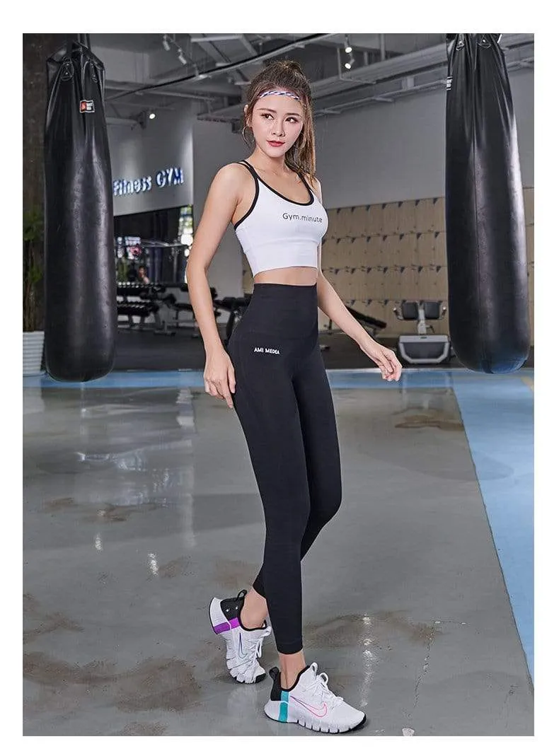 Leggings Women Pants Push-Up Gym Tights Sexy Tummy Control Sport Yoga Pants High Waist Legging Fitness Running Capri Pants 2021