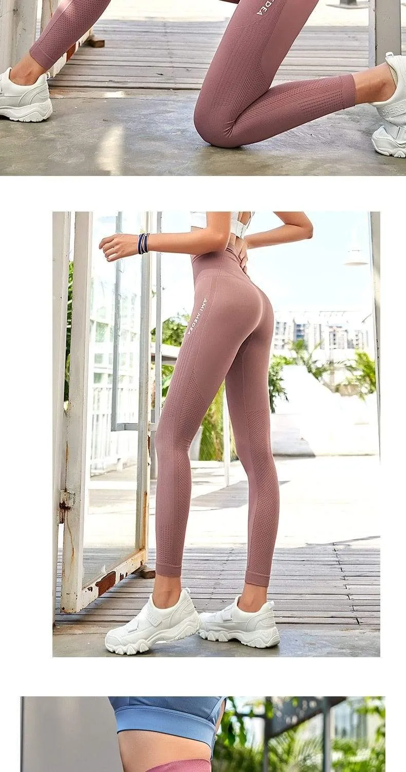 Leggings Women Pants Push-Up Gym Tights Sexy Tummy Control Sport Yoga Pants High Waist Legging Fitness Running Capri Pants 2021