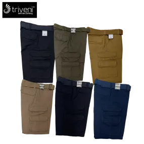 Triveni Cargo Shorts (Solid)