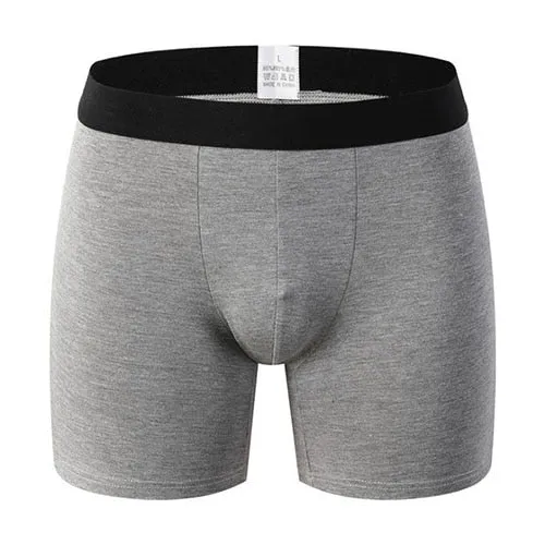 Sexy Men Underwear Cotton Wear-resistant leg Boxers Shorts