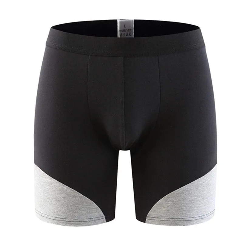 Sexy Men Underwear Cotton Wear-resistant leg Boxers Shorts