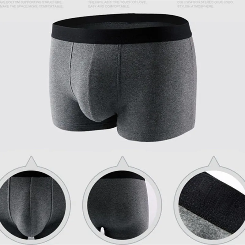 Male Panties Cotton Men's Underwear Boxers Breathable Man Boxer