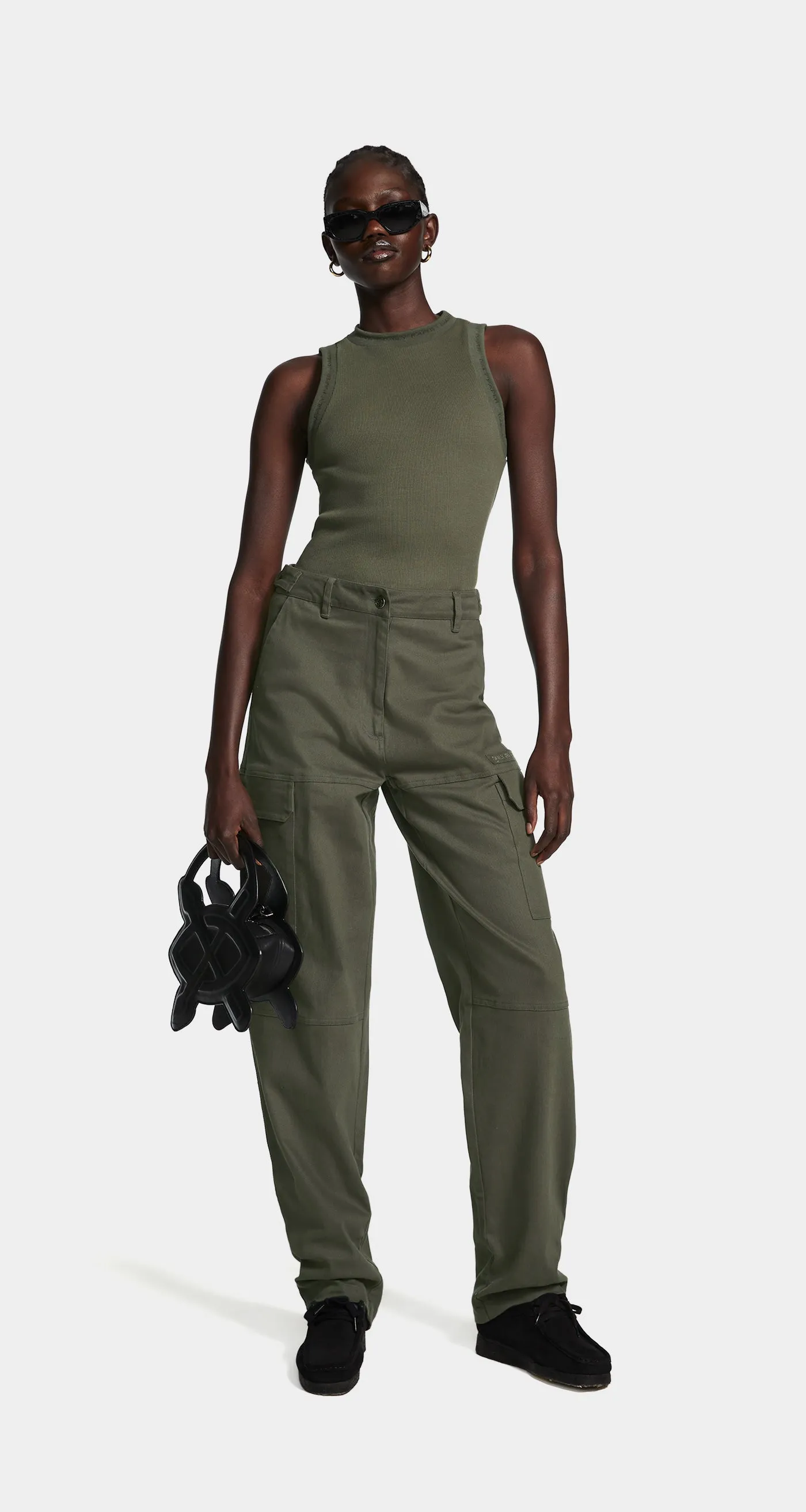 Chimera Green Ezea Cargo Pants