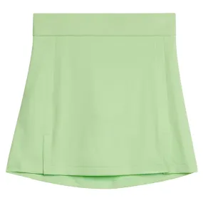 Womens Amelie TX Jersey Mid Skirt Paradise Green - SS24