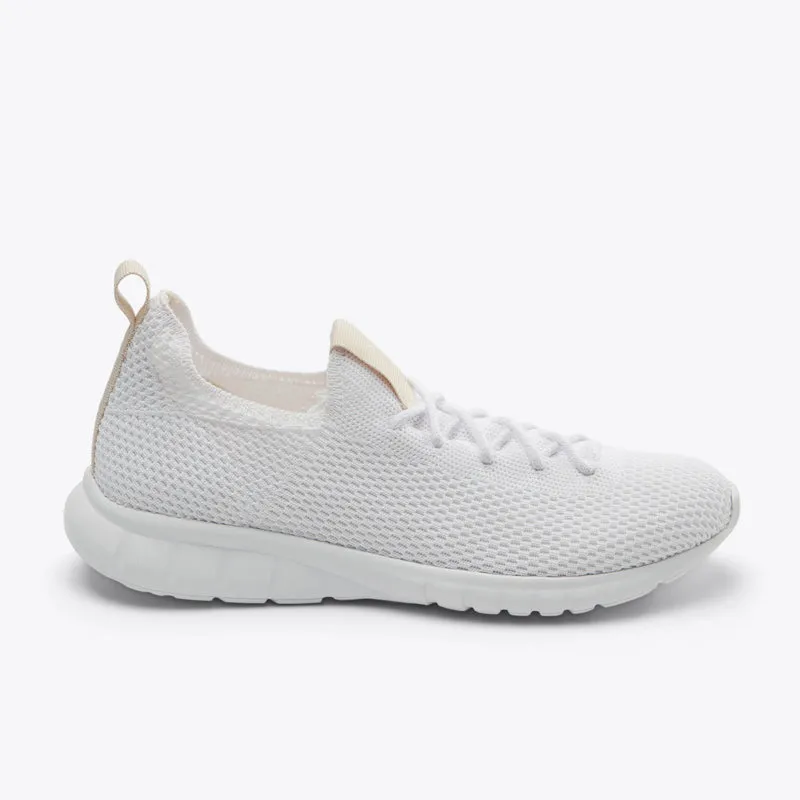 Women's Athleisure Eco-Knit Sneaker White