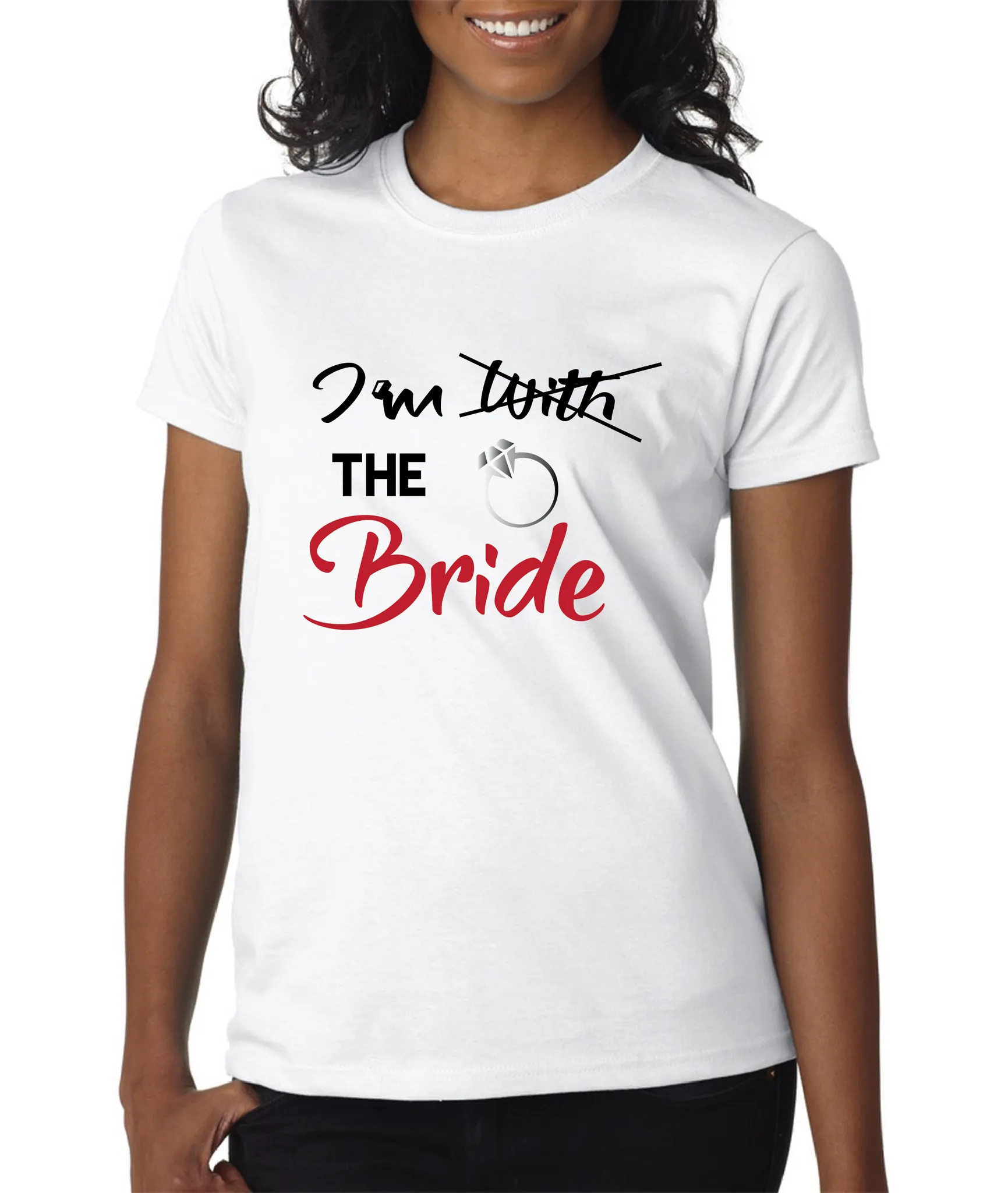 Wedding - I'm The/ I'm With The Bride T-Shirt