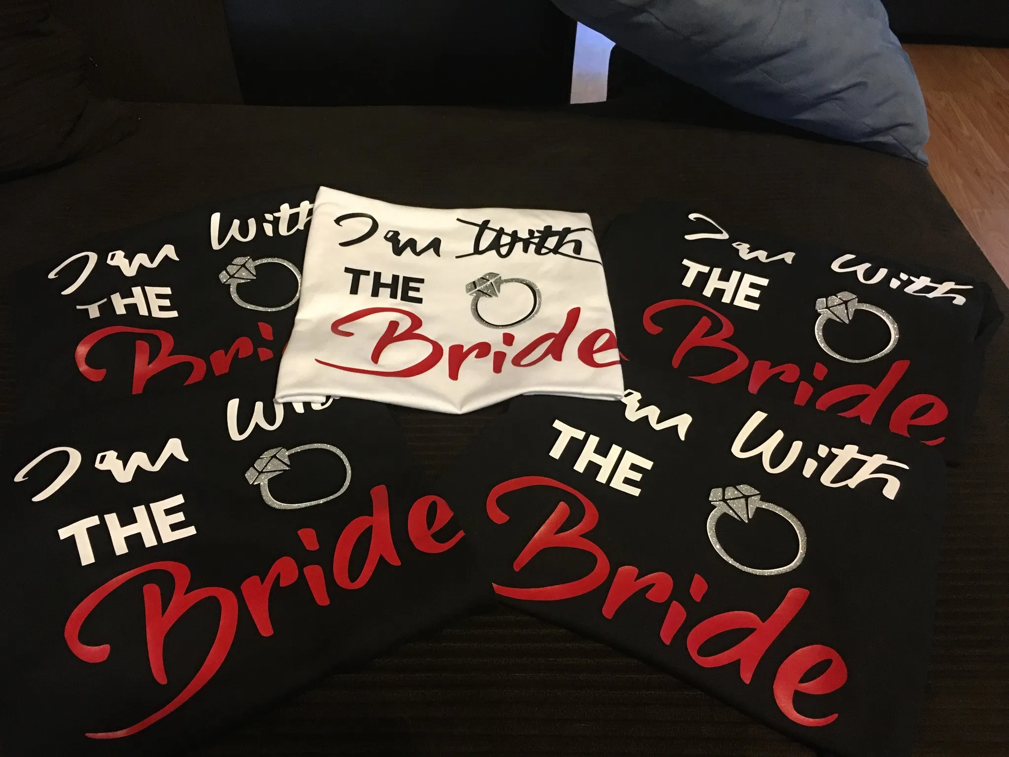 Wedding - I'm The/ I'm With The Bride T-Shirt