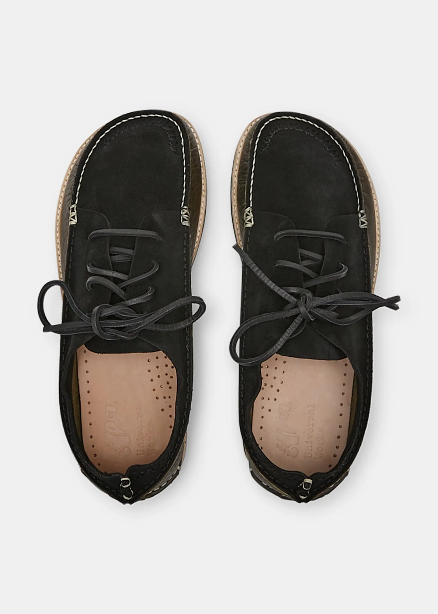 Yogi x Universal Works Finn III Shoe on EVA - Black/Khaki